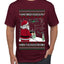 Santa Drone Show Reindeer, Ugly Christmas Sweater Unisex Men's T-Shirt