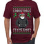 Santa Christmas Type Shit, Ugly Christmas Sweater Unisex Men's T-Shirt