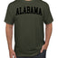 State of Alabama College Style Fashion Men's T-Shirt