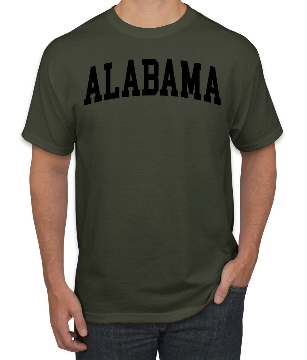State of Alabama College Style Fashion Men's T-Shirt