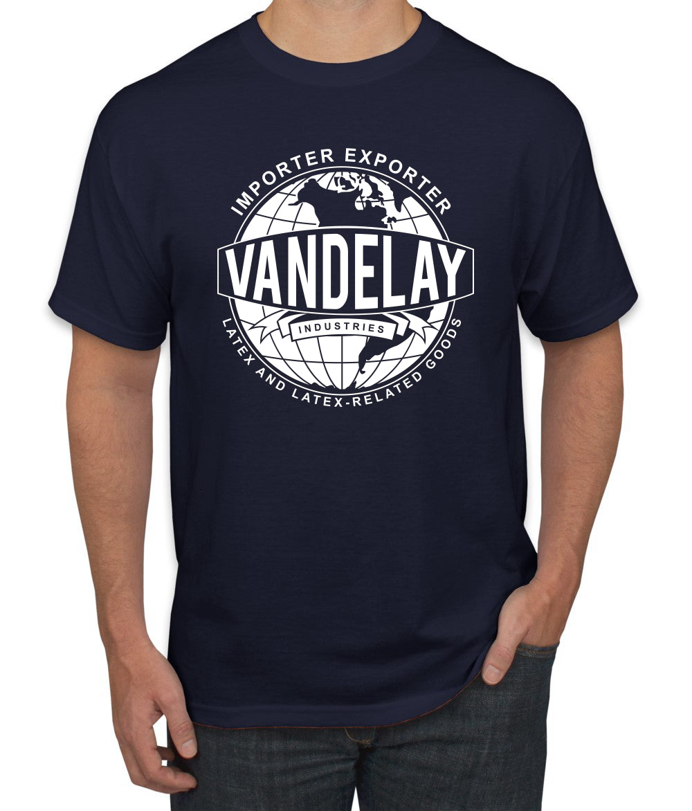 Vandelay Industries Mens Graphic Shirt Vintage Pop Culture Pop Culture Men's T-Shirt