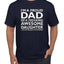 Proud Dad of an Awesome Daughter Best Father Dad Gift Father's Day Men's T-Shirt