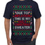 Due to Inflation This is My Ugly Christmas Sweater | Funny Ugly Christmas Sweater Men's T-Shirt