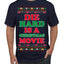 Die Hard is a Christmas Movie Classic, McClane Hans Nakatomi Plaza Xmas Party Holiday Movies Ugly Christmas Sweater Men's T-Shirt