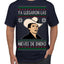 Ya Llegaron Las Nieves De Enero Chalino January Snow Ugly Christmas Sweater Men's T-Shirt