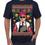 Mac Daddy Funny Viral Trump Meme Fast Food Fries Burgers Ugly Christmas Sweater Men's T-Shirt