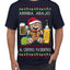 Arriba Abajo Al Centro Pa'Dentro Cheers to Health Salud Ugly Christmas Sweater Men's T-Shirt