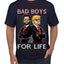 Bad Boys for Life Donald Trump JD Vance Funny 90s Movie Ugly Christmas Sweater Men's T-Shirt