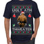Ugly Ath Sweater Merry Chrithmith, Butt Viral Ugly Ass Boxing Fight Meme Ugly Christmas Sweater Men's T-Shirt