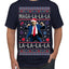 Maga La La La Funny Donald Trump Christmas Carol Song Ugly Christmas Sweater Men's T-Shirt