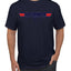 Top Grandpa Flight School Vintage 80s Aviation Humor Men's T-Shirt