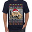 Come Out to the Coast Have a Few Laughs Die Hard McClane Ugly Christmas Sweater Men's T-Shirt