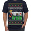 Tis the Season to Take Out the Garbage President Trump Ugly Christmas Sweater Men's T-Shirt
