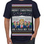 Merry Christmas and a MAGA New Year 2025 Ugly Christmas Sweater Men's T-Shirt