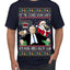 Put the Cookies Down Make America Healthy Again RFK Ugly Christmas Sweater Men's T-Shirt