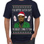 You Better Watch Out, the Diddler's Coming to Town, Funny Santa P Diddy Diddler Funny Party Viral Music Baby Oil Meme Ugly Christmas Sweater Men's T-Shirt