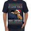 I Love You Merry Chrithmith Funny Boxing Fight Meme Classic Funny Xmas Ugly Christmas Sweater Men's T-Shirt