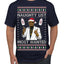 Naughty List Most Wanted, Funny Santa P Diddy Diddler Funny Party Viral Music Baby Oil Meme Ugly Christmas Sweater Men's T-Shirt