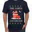 This Santa Loves going down, Funny dirty Humor, Ugly Christmas Sweater Men's T-Shirt