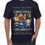Christmas Brainrot, Ugly Christmas Sweater Men's T-Shirt