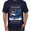Tralalero Fa La La Brainrot, Ugly Christmas Sweater Men's T-Shirt