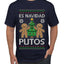 Es Navidad Putos, Ugly Christmas Sweater Unisex Men's T-Shirt