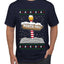 North Pole, Ugly Christmas Sweater Unisex Men's T-Shirt