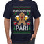 Puro Pinche Pari, Ugly Christmas Sweater Unisex Men's T-Shirt
