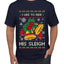 I Like To Ride His Sleigh, Ugly Christmas Sweater Unisex Men's T-Shirt