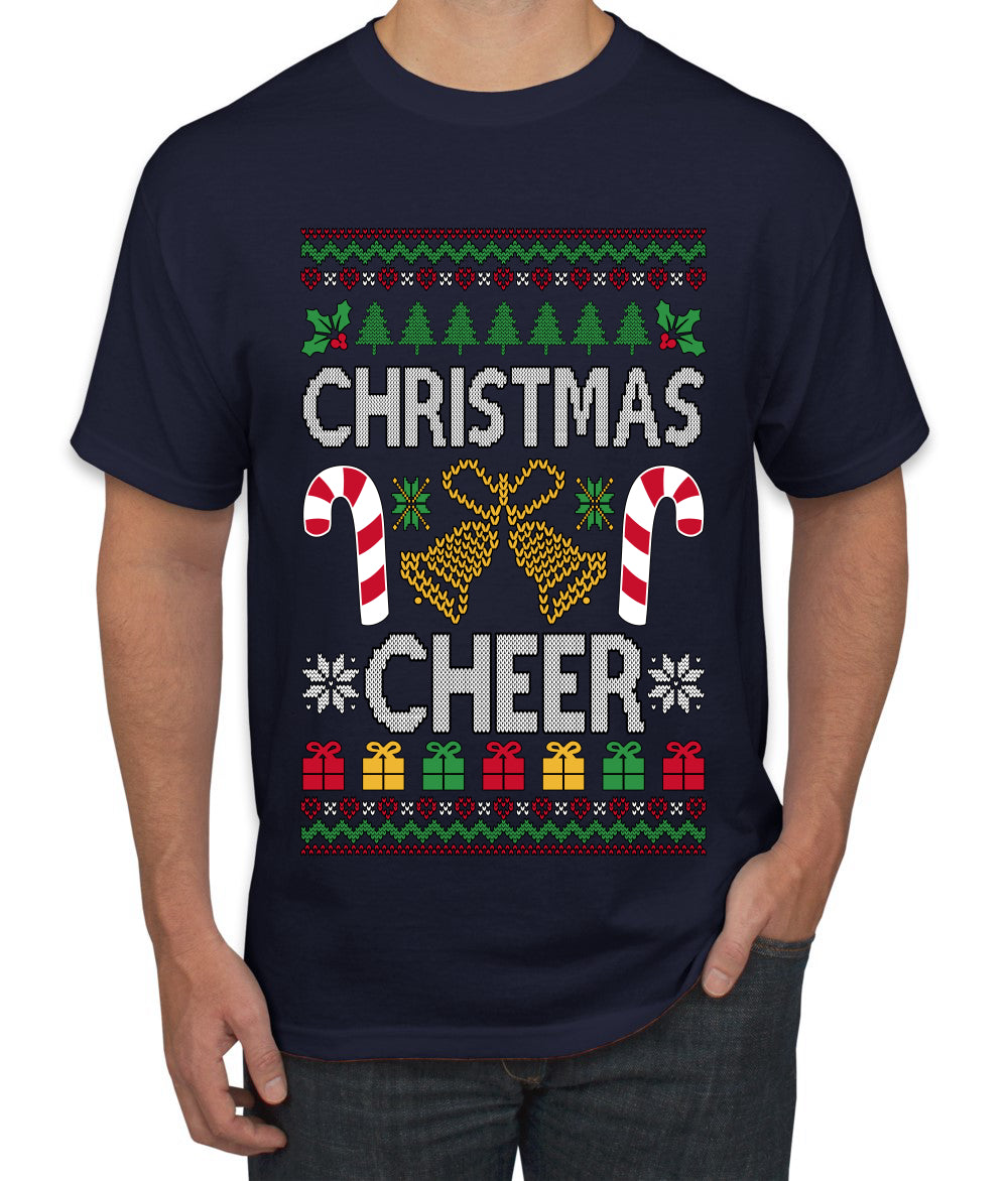Christmas Cheer, Ugly Christmas Sweater Unisex Men's T-Shirt