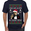 I Made Santa An Offer He Couldn't Refuse Mafia Don, Ugly Christmas Sweater Unisex Men's T-Shirt