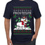 Frostitute, Ugly Christmas Sweater Unisex Men's T-Shirt