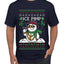 Ice Pimp, Ugly Christmas Sweater Unisex Men's T-Shirt