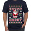 Sugar Daddy Santa, Ugly Christmas Sweater Unisex Men's T-Shirt