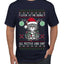 Look At Me Being All Festive And Shit, Ugly Christmas Sweater Unisex Men's T-Shirt