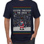 Goopin' Through The Snow Gamer Santa, Ugly Christmas Sweater Unisex Men's T-Shirt