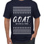 G.O.A.T. God Over All Things, Ugly Christmas Sweater Unisex Men's T-Shirt