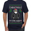 Santa Christmas Type Shit, Ugly Christmas Sweater Unisex Men's T-Shirt