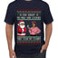 Oh Snap, No Milk And Cookies, They Took my Stamps, Ugly Christmas Sweater Unisex Men's T-Shirt