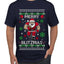 Merry Blitzmas, Football Christmas Sweater Design, Ugly Christmas Sweater Unisex Men's T-Shirt