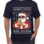 Santa Says 6 7 Numbers Meme, Ugly Christmas Sweater Unisex Men's T-Shirt