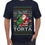 All I Want For Christmas Is A Torta, Ugly Christmas Sweater Unisex Men's T-Shirt