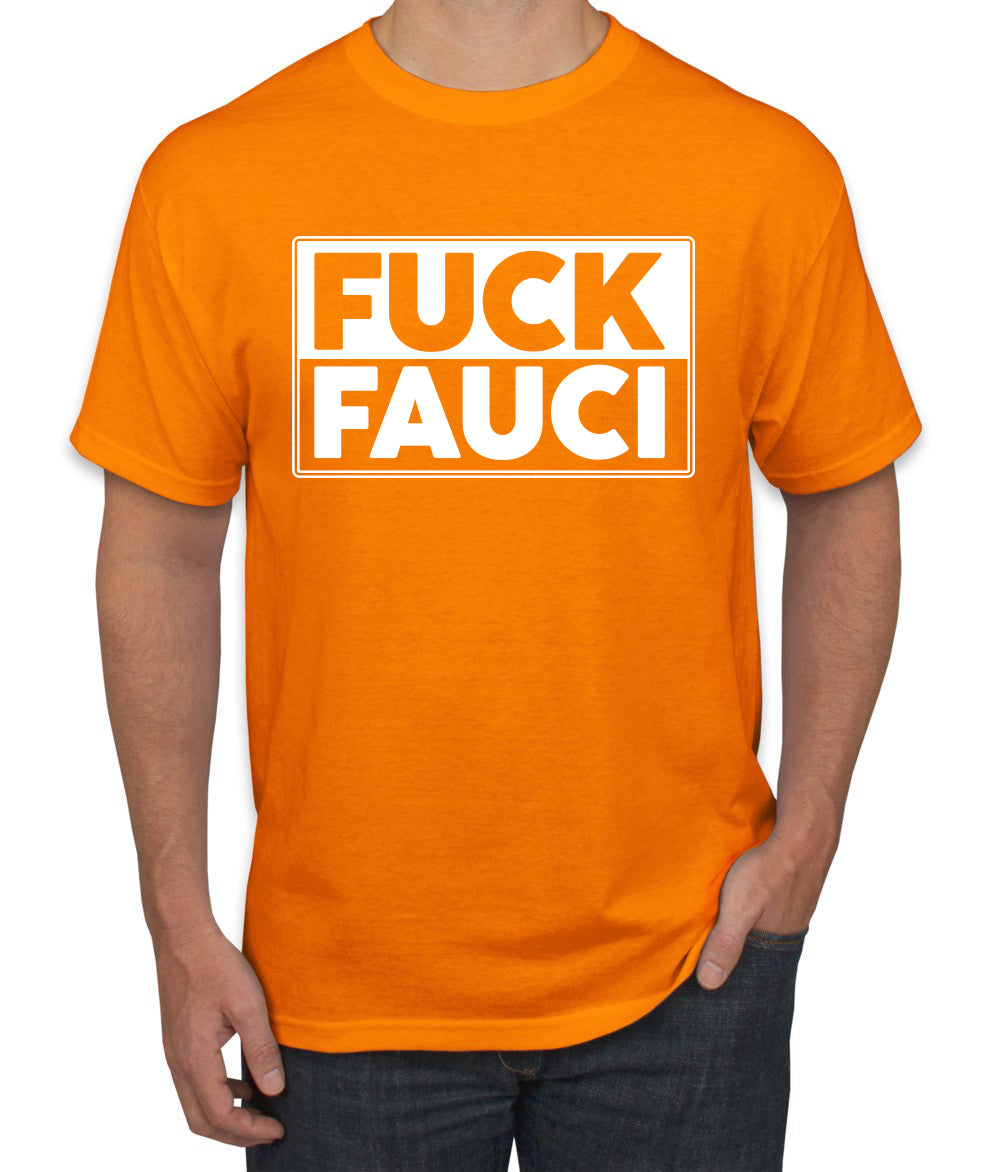 Fauci Funny Mens Tshirts Political Graphic T shirts for Men Political Men's T-Shirt