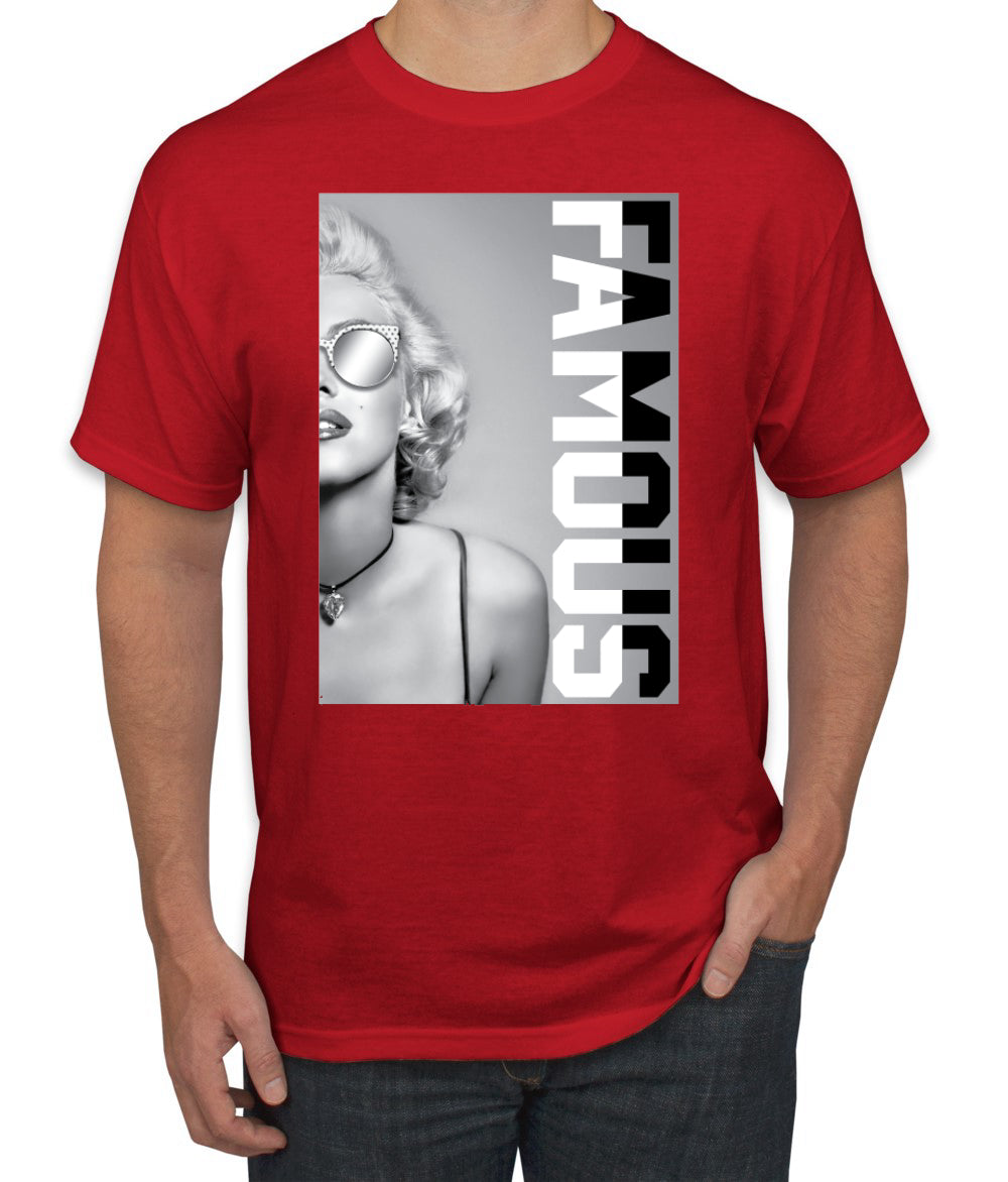 Marilyn Famous Rockstar Famous People Pop Culture Men's T-Shirt