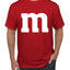 Letter M Graphic Novelty Funny Costume Halloween Men's T-Shirt