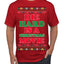 Die Hard is a Christmas Movie Classic, McClane Hans Nakatomi Plaza Xmas Party Holiday Movies Ugly Christmas Sweater Men's T-Shirt
