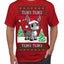 Tuki Tuki Tuki Funny Spanish Music Lyrics Ugly Christmas Sweater Men's T-Shirt