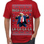 Maga La La La Funny Donald Trump Christmas Carol Song Ugly Christmas Sweater Men's T-Shirt
