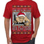 Come Out to the Coast Have a Few Laughs Die Hard McClane Ugly Christmas Sweater Men's T-Shirt