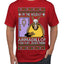 Holiday Armadillo Part Jewish TV Show Ugly Christmas Sweater Men's T-Shirt